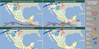 Termina ola de calor, pronostican lluvia en esta entidades federativas .