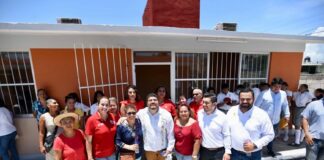 Zenyazen Escobar inaugura nuevas instalaciones de Telesecundaria “Carmen Serdán”