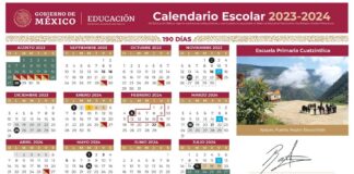 Zenyazen Escobar anuncia el calendario escolar 2023-2024 .