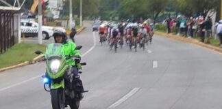 El evento ciclista y las ideotas de nuestras autoridades .