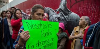 Marina y Guardia Nacional, agresores de indígenas defensoras ante megaproyecto «Corredor Interoceánico del Istmo»