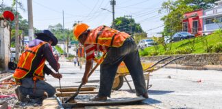 Rehabilitará Ayuntamiento de Xalapa la calle Lucio con concreto hidráulico .