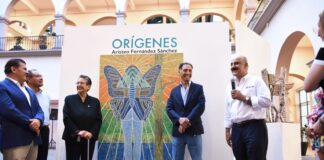 Obra de Aristeo Fernández llega al Palacio Municipal de Xalapa.