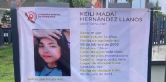 Temen que Keili Madai de 14 años haya sido víctima de red de trata .