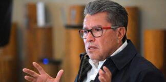 Monreal destaca disminución de delincuencia y la presencia continua del Ejército en las calles hasta 2028.