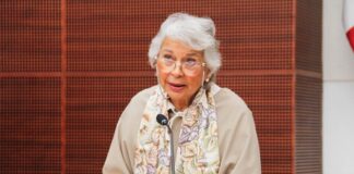 Olga Sánchez Cordero urge a dotar al Estado de más tecnología para enfrentar a la delincuencia