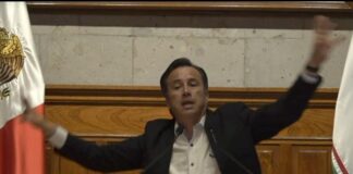 Tras jalón de orejas de AMLO Cuitláhuac García anuncia que Eric Cisneros no buscará la gubernatura de Veracruz.