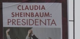 Editorial se deslinda de espectaculares que promueven un libro sobre Sheinbaum