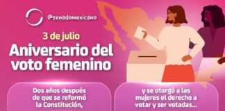 A 68 años del voto femenino en México @senadomexicano