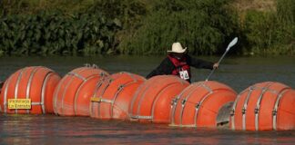Juez ordena a Texas retirar boyas del Río Bravo en un plazo de 9 días .