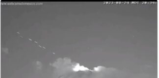 Las extrañas luces ¿o naves? en el Popocatépetl #Video