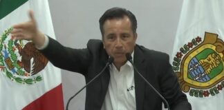 Minimiza Cuitláhuac García la ola de violencia que enfrenta Veracruz .