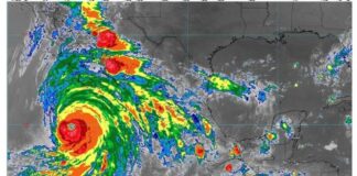 Hilary, avanza hacia Cabo San Lucas, Baja California Sur.