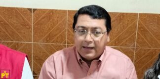 Según sondeo del PT la corcholata Fernández Noroña ganaría encuesta en Veracruz.