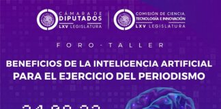 Convoca CCTI a Foro-Taller de Inteligencia Artificial para periodistas