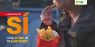 La alimentación sí puede influir en tu salud mental .