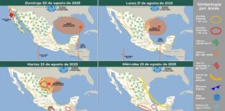 Hilary ya es tormenta Tropical pero ocasiona lluvias fuertes en costas de BC, sonora y Golfo de california