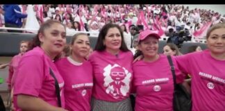 Marichuy de Monreal agradece haber conocido a tantas mujeres valiosas en el recorrido.