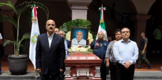 Despide Ayuntamiento a José Zaydén, cronista emérito de la ciudad de Xalapa.
