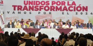 Morena y su cierre de filas .