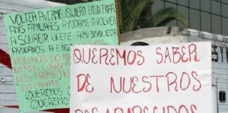 86 colectivas piden se transparente manejo del Registro Nacional de Personas Desaparecidas.