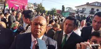 Eric Cisneros evade caso de personas desaparecidas en Veracruz .