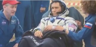 El Astronauta Frank Rubio regresa a la Tierra tras más de un año en el Espacio.