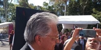 No hubo jalón de orejas afirma Guillermo Fernández de la reunión con Cuitláhuac García.