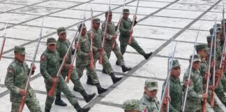 Ejército, GN y SSP hicieron gala de adiestramiento en desfile cívico militar del 16 de septiembre.
