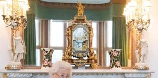 A un año de su muerte filtran la última foto de la Reina Isabel .