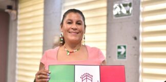 Expone Diputada importancia de la Bandera Siera .