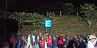 Aseguran a 111 migrantes en las Choapas, Veracruz