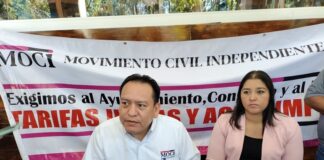 Supuesto presidente del MOCI buscó sorprender a la ciudadanía en Xalapa haciendo demanda