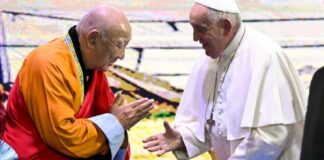 Papa Francisco celebra la libertad religiosa en Mongolia