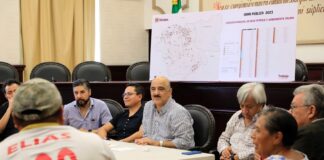 Atiende Ricardo Ahued a vecinos de Las Trancas.