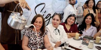 Rocío Nahle afirma que no responderá a provocaciones. #Veracruz