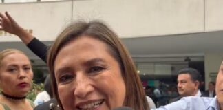 “Grosería es que haya 164 mil personas asesinadas, 50 millones sin servicios de salud…”, contestó Xochitl a AMLO