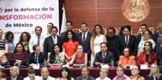 En encuentro con Claudia Sheinbaum, Eduardo Ramírez llama a fortalecer trabajo del movimiento en todo el país