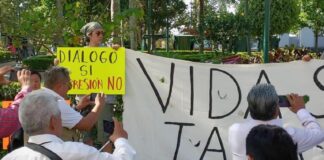 Ambientalistas denuncian agresiones por parte de la empresa constructora de obra