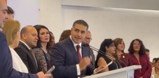García Harfuch hace oficial su aspiración por la jefatura de gobierno de CDMX .