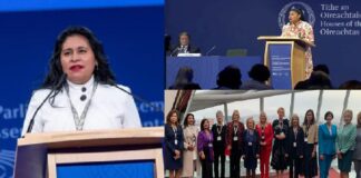 Participa Ana Lilia Rivera en cumbre europea de parlamentarios; llama a fortalecer la democracia para abatir la desigualdad