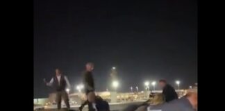 Canciller de Alemania se fue pecho a a tierra en aeropuerto de Tel Aviv. #Video