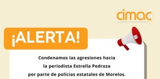 Por violencia policial en su contra, periodista Estrella Pedroza procederá legalmente.