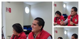 La nueva dirigencia del CDE del PRI .