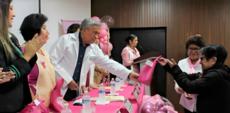 Voluntariado IMSS Veracruz Norte entregó 30 Bolsas Rosa  –