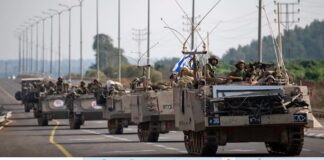Israel va por ofensiva total contra Hamás en Gaza .