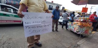 Ejidatarios exigen respeto al Registro Agrario y bloquean Rébsamen #Xalapa