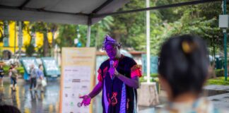 Inicia Festival Internacional Cuentos y Flores, en el parque Juárez #Xalapa