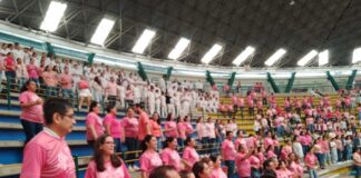 Realiza IMSS Veracruz Sur “Maratón Rosa” en marco del Mes de Sensibilización sobre el Cáncer de Mama