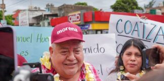 Manuel Huerta acusa que funcionarios violan la ley al no renunciar y hacer proselitismo-